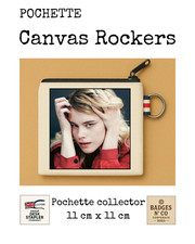 Pochette Zaho de Sagazan Canvas Rocker 11x11 cm pop électro poétique