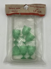 Dinette plateau & 6 verres - Jouet de bazar Brinquedos IPAF Portugal - 1960/70s