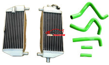 Aluminium Radiateur+Green hose