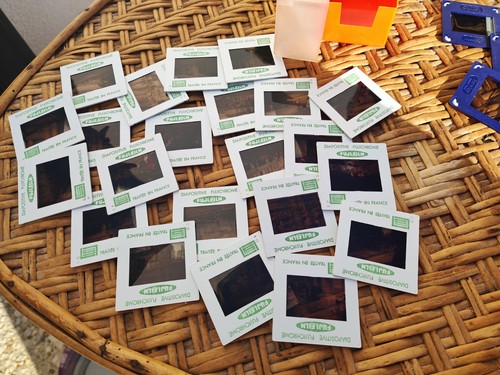 Lot diapositives vintage - de,