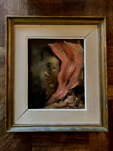 Jolie peinture huile sur - huile,