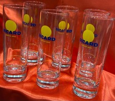 6 NOUVEAUX VERRES RICARD TUBO