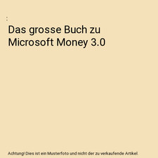 Das grosse Buch zu Microsoft Money 3.0