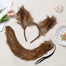 Costume loup avec oreilles et