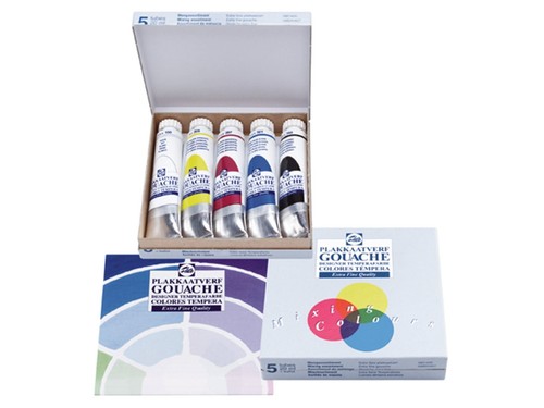 Primary set gouache - set, fine