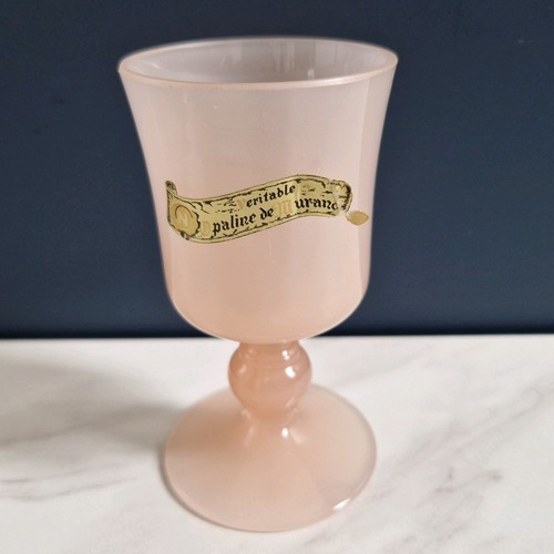 Verre calice opaline - calice,