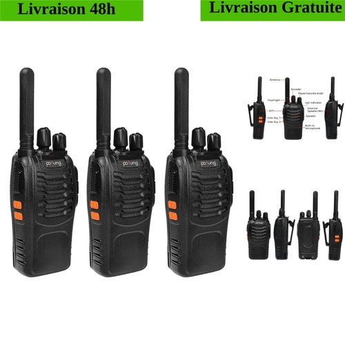 Talkie walkie pofung pt88e - talkie,