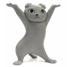 Mini figurine porte stylo - , chat