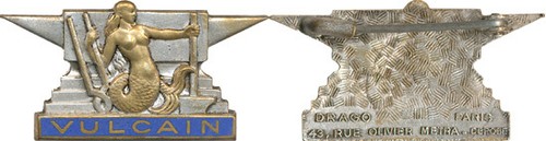 Vulcain navire atelier dos - navire,