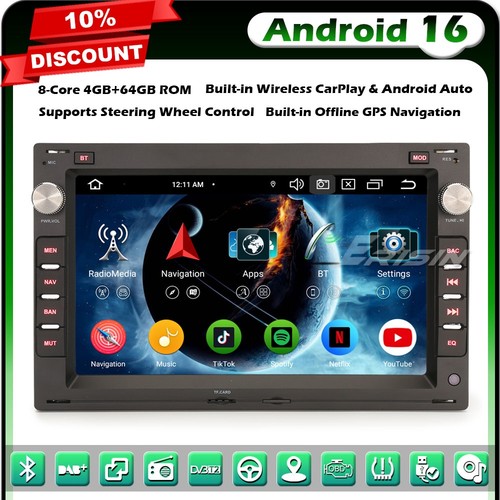 Android 64go autoradio gps - 16,