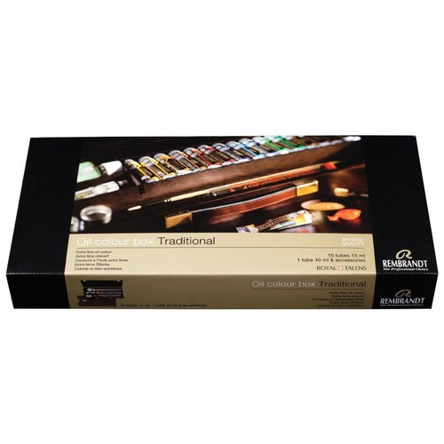 coffret peinture huile rembrandt