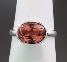 Bague Solitaire en Tourmaline