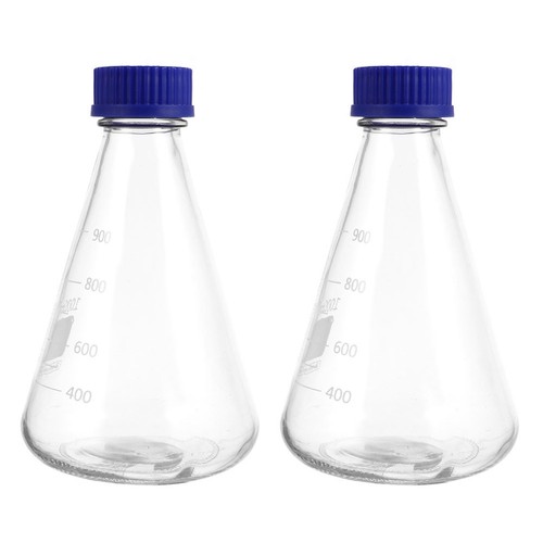 Pcs fioles coniques verre - pcs,