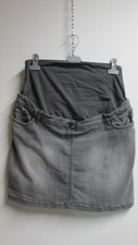 Jupe jeans grossesse - en,