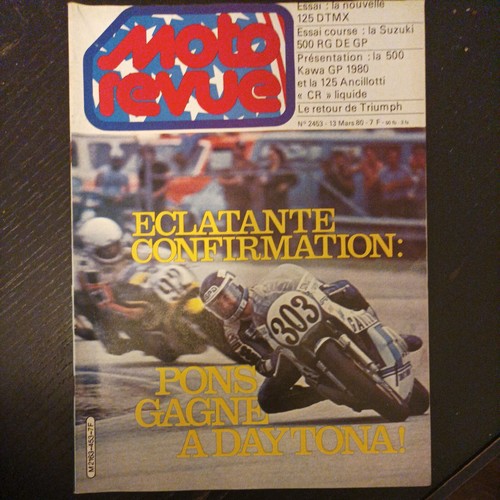 Moto revue 2453 suzuki 500 - revue,