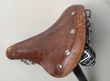 SELLE VÉLO GENRE BROOKS IDÉALE CUIR RIVET SADDLE LEATHER Ressorts 
