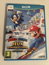 Jeu Nintendo Wii U Mario Sonic Aux Jeux Olympiques D'hiver de Sotchi 2014