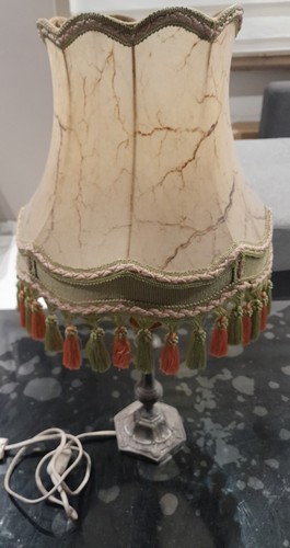 Lampe avec abat jour pied - lampe,