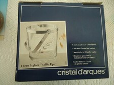 Seau glace cristal arques - seau, à