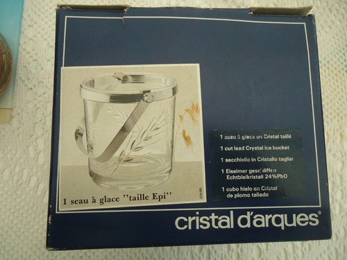 Seau glace cristal arques - seau, d'arques