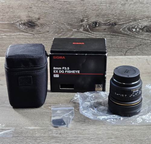 Sigma 8mm ex dg circular - sigma, f/3.5