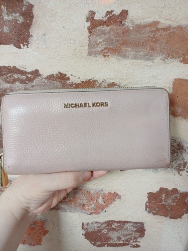 Portefeuille michael kors rose - portefeuille,