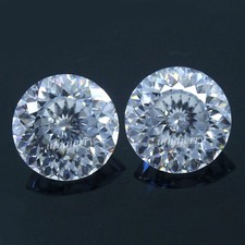Diamant blanc rond certifié