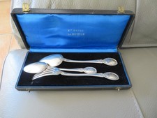 couvert de naissance 3 piéces orfévre Soufflot Henri 104gr