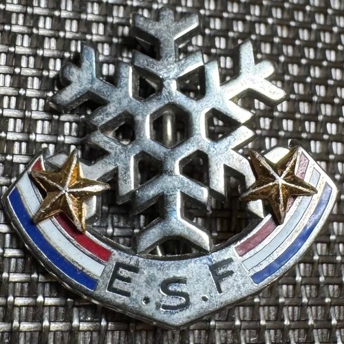 Médaille ski deuxième - de,