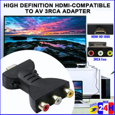 Adaptateur HDMI à 3 RCA