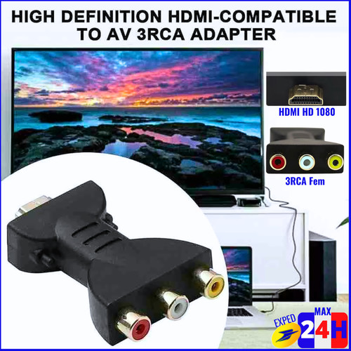 Adaptateur hdmi rca - hdmi, 3
