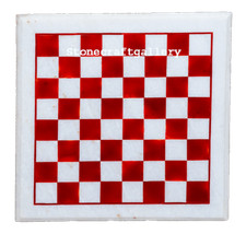 12 " Marbre Échecs Table Semi