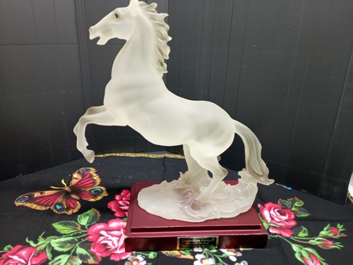 Très beau cheval cristal - cheval, en
