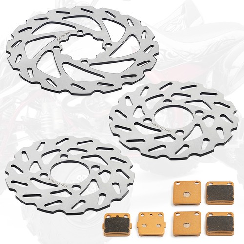 Disques plaquettes frein - 3x,