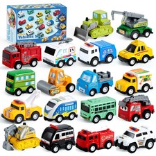 Lot de 18 Mini Voitures Jouets