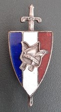 1940 WW2 Insigne Légion Française des Combattants émail DRAGO PN ORIGINAL BADGE