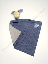 Doudou Plat Lapin Beige Gris