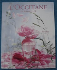 Publicité Papier - Eau De Toilette "Pivoine" de L'Occitane en Provence de 2010