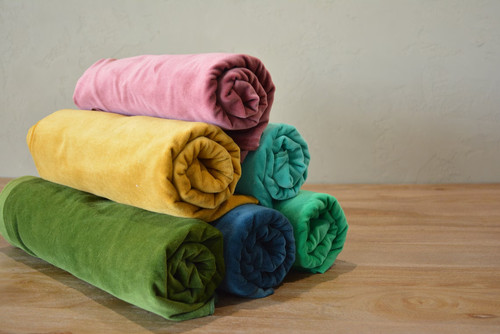 Tissu velours coton près - tissu,