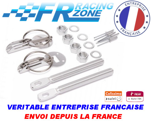 Attaches capot rapide - , alu