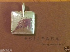 SILPADA HAMMERED STERLING