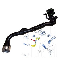 Durite turbo durite de