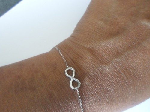 Bracelet massif blanc - bracelet, en