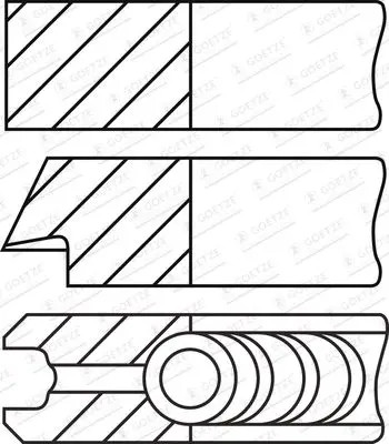 Jeu segments piston - jeu,