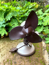 ANCIEN  VENTILATEUR DE BUREAU ANNEES 1950 TYPE VMOS EN METAL  VINTAGE