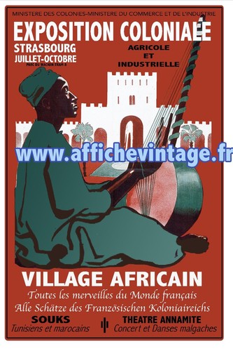 Affiche poster strasbourg - affiche,