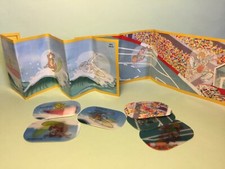 L6 : 2 KINDER  2010 + BPZ  : AUTOCOLLANTS HOLOGRAMMES LOONEY TUNES UN078 76