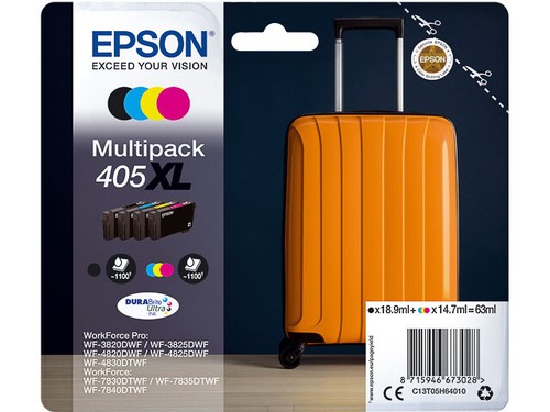 Pack cartouches originales - 4,