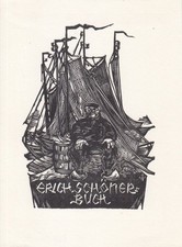 Exlibris Livre D'Art Bois