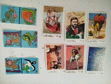 Lot de 6 IMAGES CHROMO